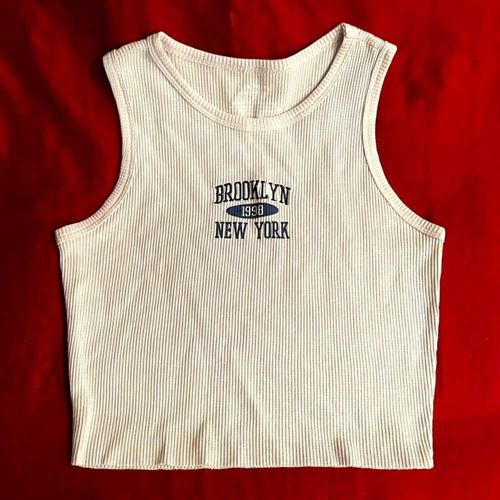 Brooklyn New York Women's Tank Top - Gray